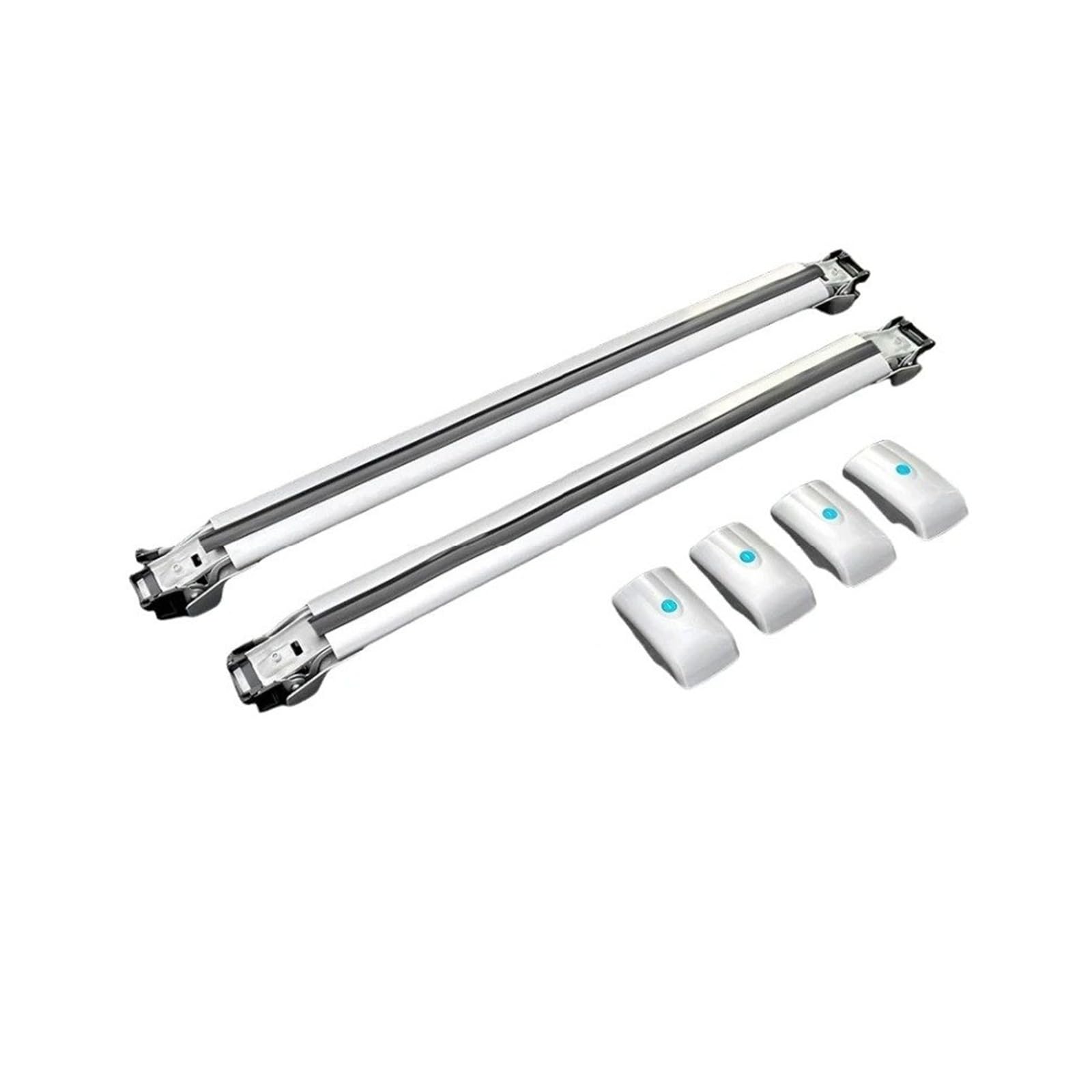 Dachgepäckträger Für BYD Für Shark 2024 2025 Abschließbarer Dachträger Querträger Gepäckträger Dachträger Querträger Relingträger Dachgepäckträger Querträge(Silver Set) von Punxdda