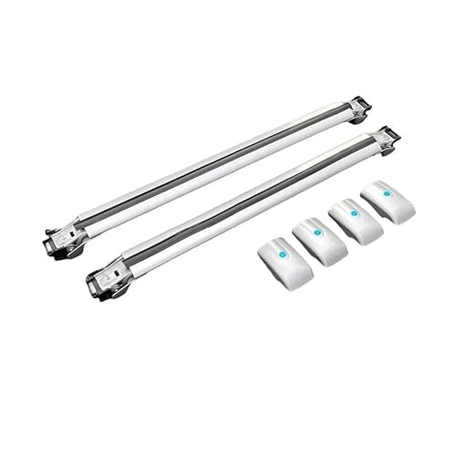 Dachgepäckträger Für BYD Für Shark 2024 2025 Abschließbarer Dachträger Querträger Gepäckträger Dachträger Querträger Relingträger Dachgepäckträger Querträge(Silver Set) von Punxdda