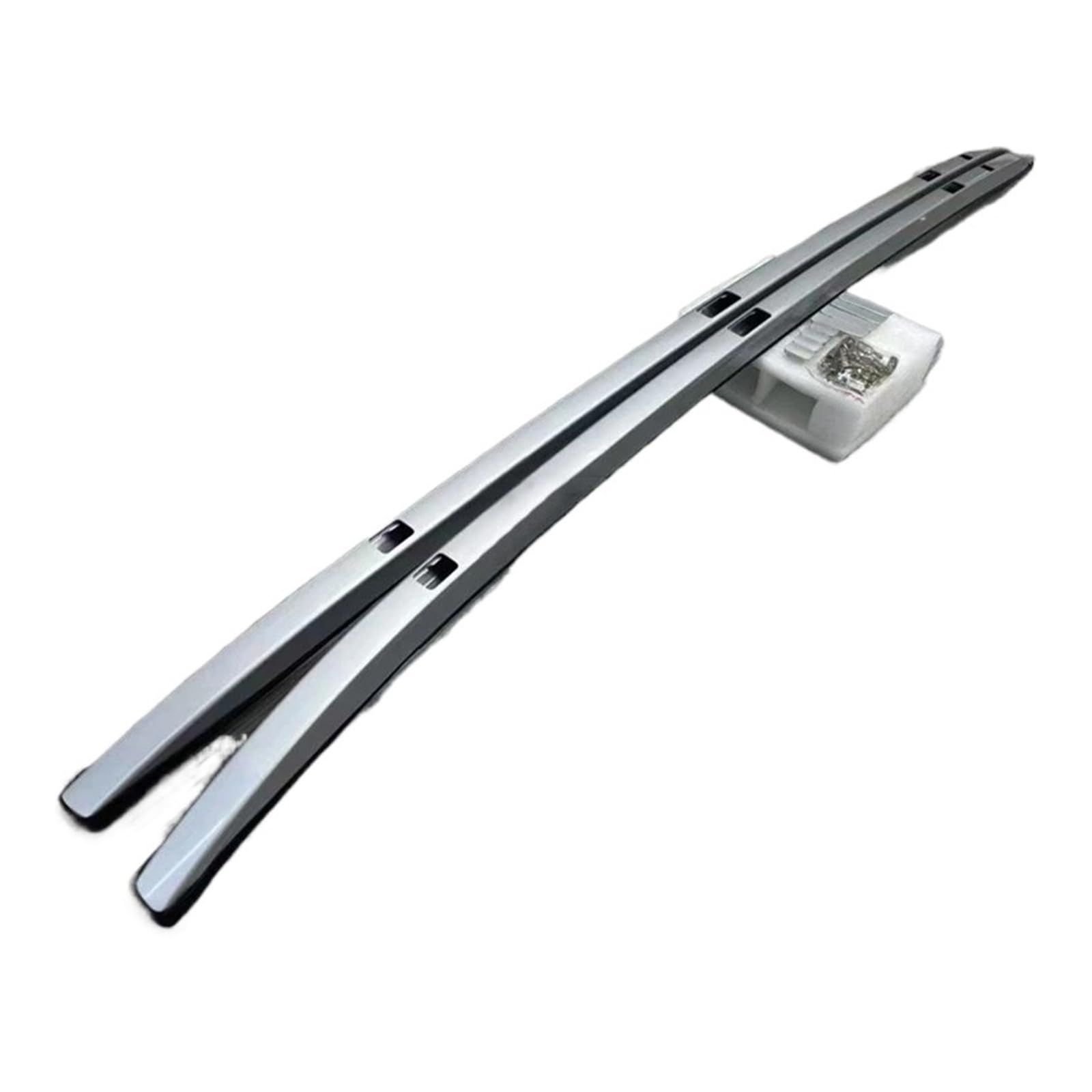 Dachgepäckträger Für CRV Für CR-V 2023-2025 Dachträger Gepäck Raill Auto Bar Träger Bars Racks Schiene Boxe Aluminium Dachgepäckträger Querträge(Silber) von Punxdda