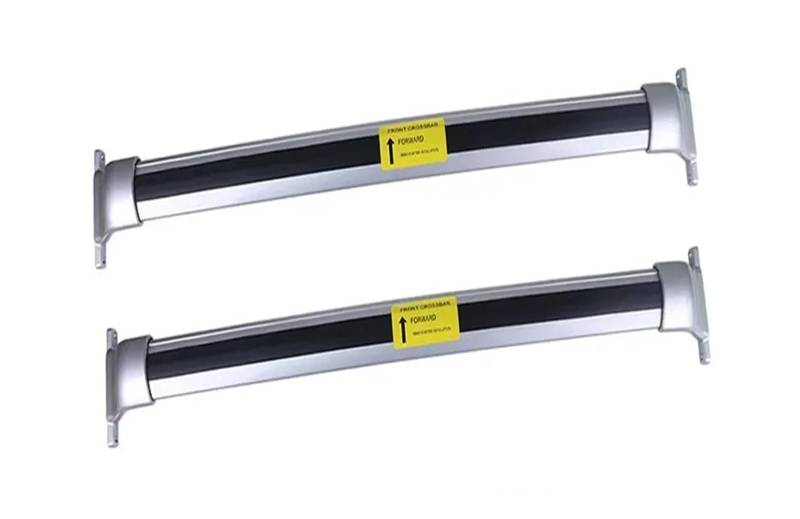 Dachgepäckträger Für Chevrolet Für EUV 2022-2024 2PCS Querstangen Dachträger Relingträger Abschließbarer Gepäckträger Aluminium Dachgepäckträger Querträge(Silber) von Punxdda