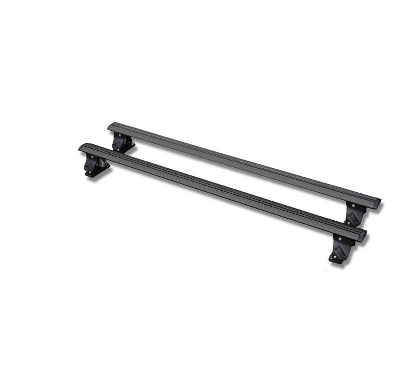 Dachgepäckträger Für Civic 2 STÜCKE Abschließbare Dachreling Gepäckträger Dachgepäck Limousine Querträger Querträger Aluminium Schwarz Dachgepäckträger Querträge(Schwarz) von Punxdda