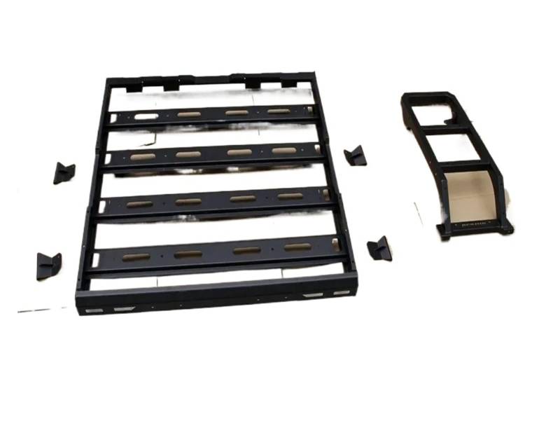 Dachgepäckträger Für Ford Für Bronco 2021-2024 Dachgepäckträger Schiene Gepäck Querträger Boxen Leiter Trittleiter Dachgepäckträger Querträge(Ladder Boxes) von Punxdda