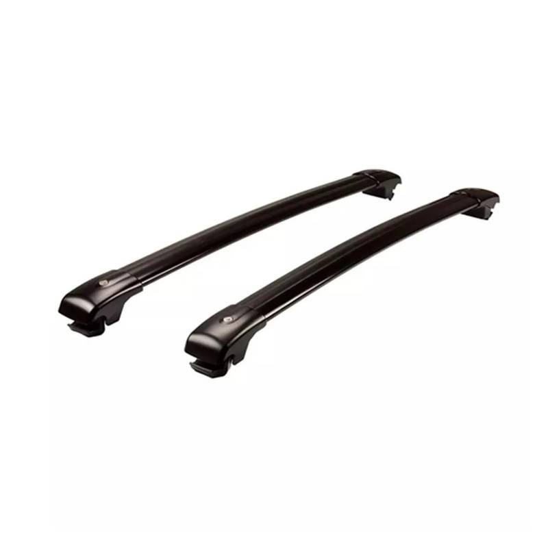 Dachgepäckträger Für GMC Für Acadia 2024 2025 2PC Crossbar Gepäckträger Dachträger Schiene Träger Abschließbare Fracht Bars Dachgepäckträger Querträge(Schwarz) von Punxdda