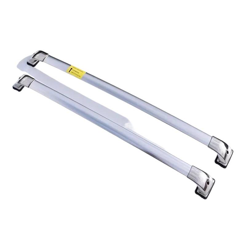Dachgepäckträger Für Grand Für Voyager 2017-2020 2Pcs Dach Reling Rack Kreuz Bar Querstangen Silber Dachgepäckträger Querträge von Punxdda