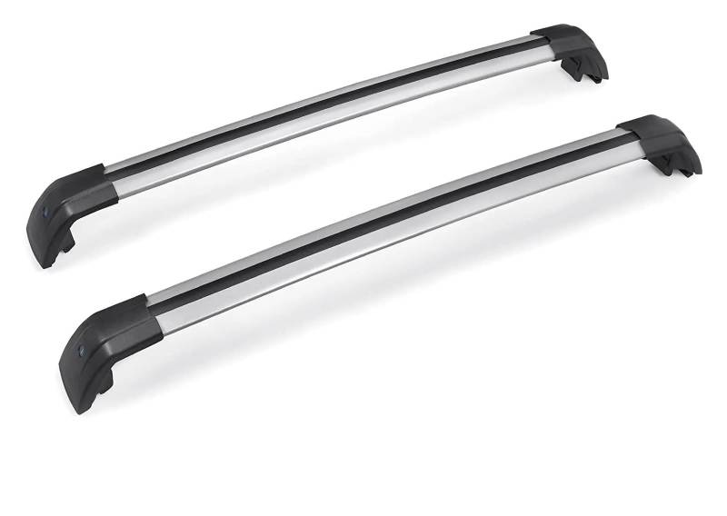 Dachgepäckträger Für Hyundai Für Santa Für Fe 2013-2018 2-teilige Dachträger Aus Aluminiumlegierung Seitenträger Querschienen Dachgepäckträger Dachgepäckträger Querträge von Punxdda