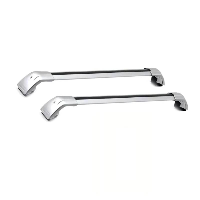 Dachgepäckträger Für Infiniti Für QX55 2022-2025 2PC Querstangen Gepäckträger Dachträger Schienenträger Abschließbare Frachtstangen Dachgepäckträger Querträge(Sliver) von Punxdda