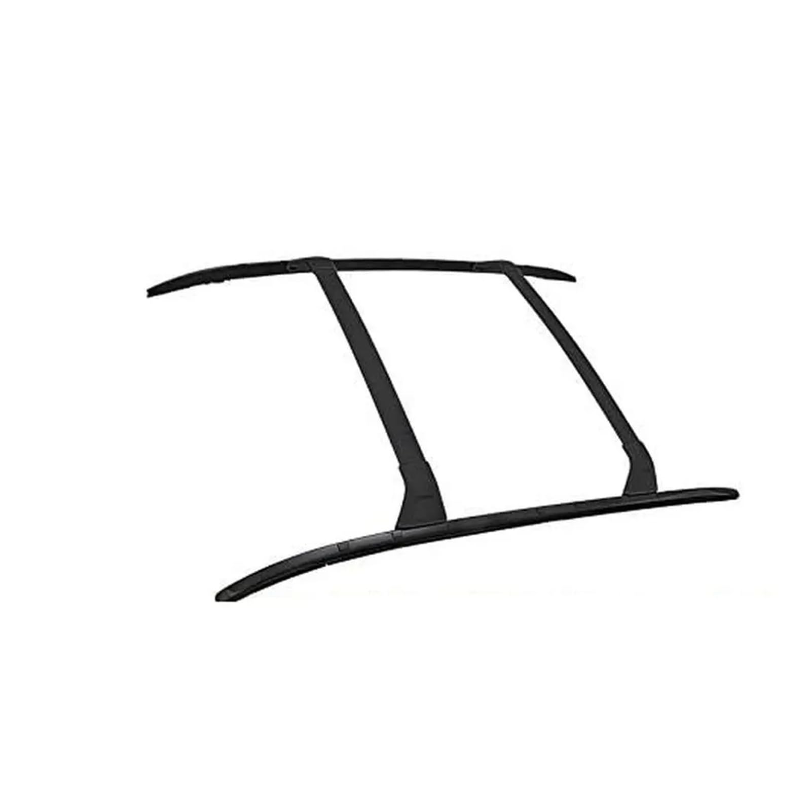 Dachgepäckträger Für Mazda Für CX-9 2017–2024 4-teiliges Aluminium-Dachrelinggestell + Querstangen-Kit Frachtgepäckträger (ganz Schwarz) Dachgepäckträger Querträge von Punxdda