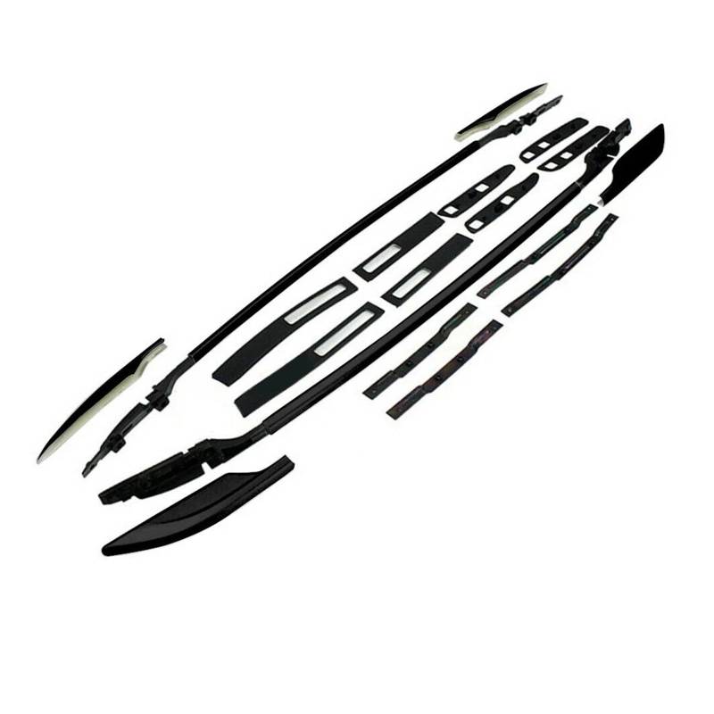 Dachgepäckträger Für Nissan Für X-Trail Für Rogue 2014-2019 2Pcs Schwarz Dach Rack Bar Schiene Gepäck Bar Dachgepäckträger Querträge von Punxdda