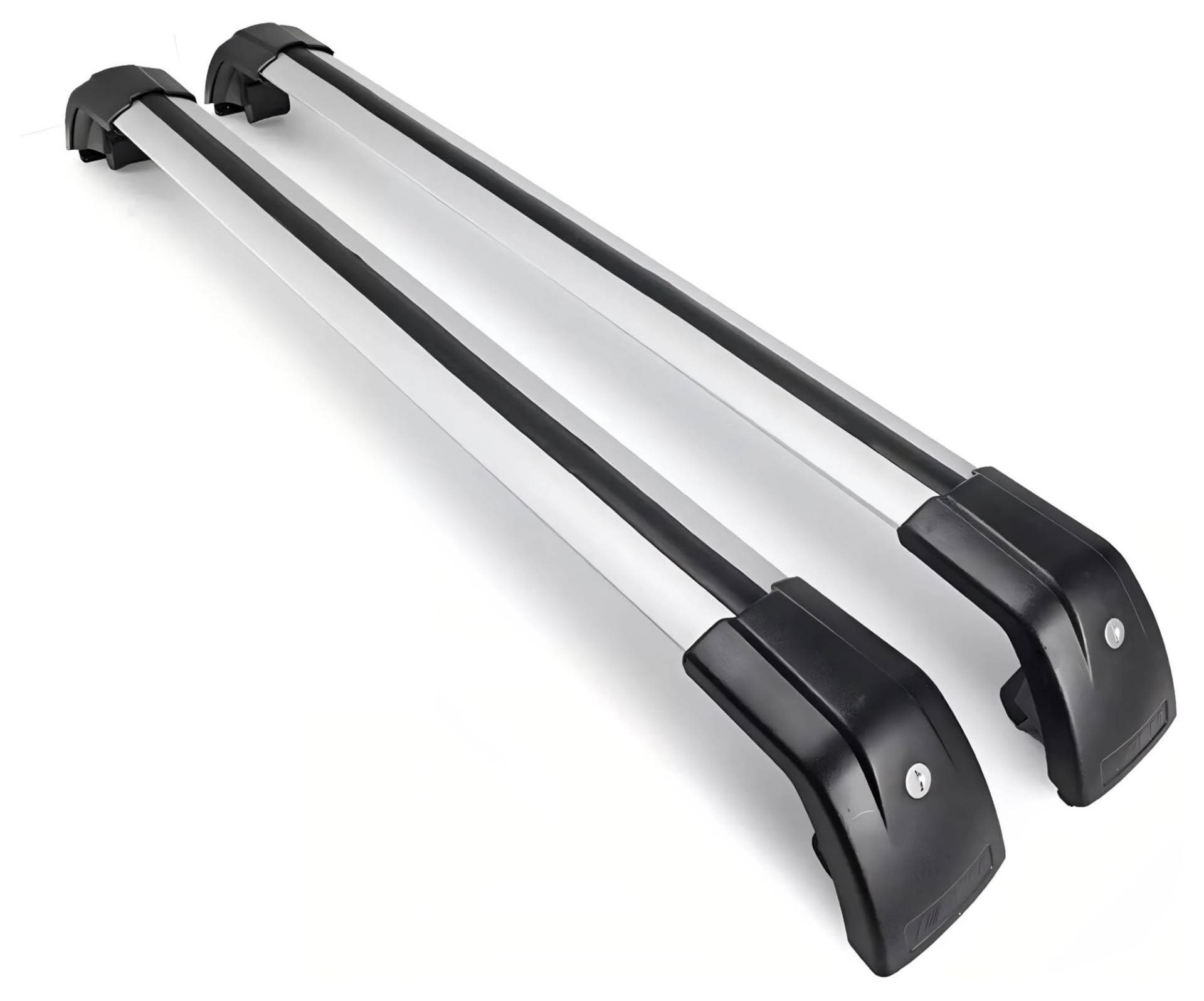 Dachgepäckträger Für Q8 2019-2020 2PC Querträger Gepäckträger Dachträger Relingträger Abschließbare Fracht Bars Dachgepäckträger Querträge(Silver Black) von Punxdda