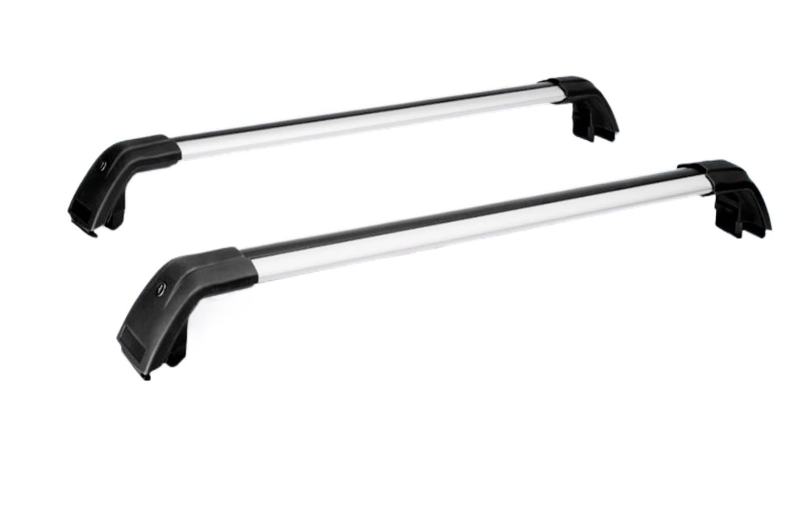 Dachgepäckträger Für Suzuki Für Vitara 2015-2021 2 STÜCKE Dachrelingträger Querträger Abschließbare Aluminiumlegierung Dachgepäckträger Querträge(Black and Silver) von Punxdda