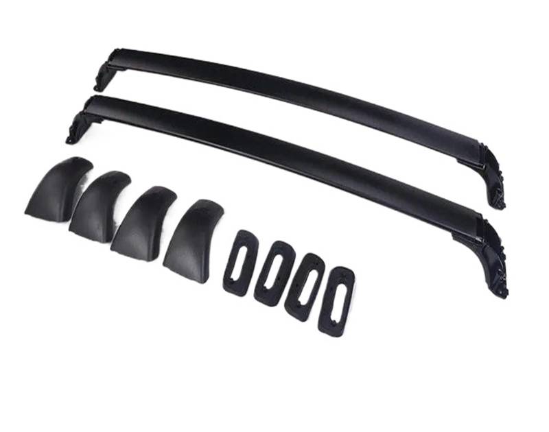 Dachgepäckträger Für Toyota Für Highlander 2015-2020 Querträger Dachträger Gepäckträger Trägerstangen Aluminiumschienen Dachgepäckträger Querträge(Schwarz) von Punxdda