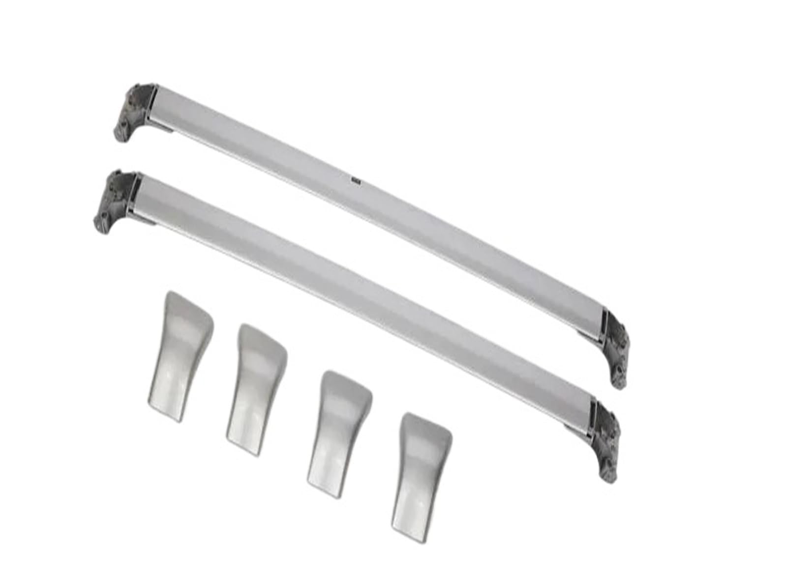 Dachgepäckträger Für Toyota Für Highlander 2015-2020 Querträger Dachträger Gepäckträger Trägerstangen Aluminiumschienen Dachgepäckträger Querträge(Silber) von Punxdda