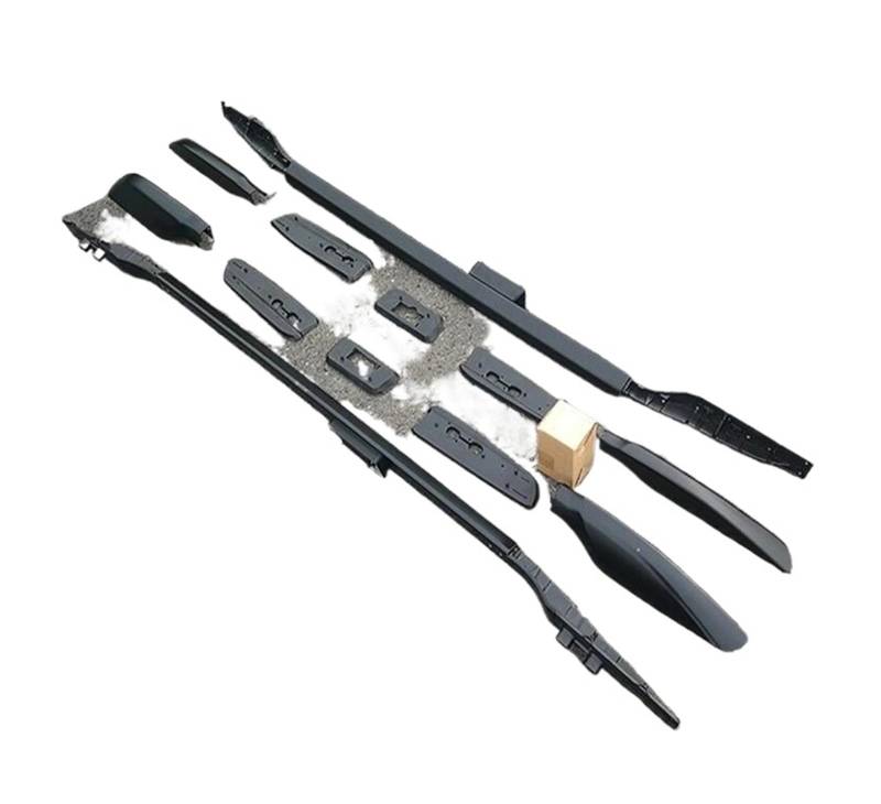 Dachgepäckträger Für Toyota Für Land Für Cruiser Für Prado 150 2018-2021 Schienen Bar Gepäckträger Bars Bar Racks Schiene Dachgepäckträger Querträge(Schwarz) von Punxdda