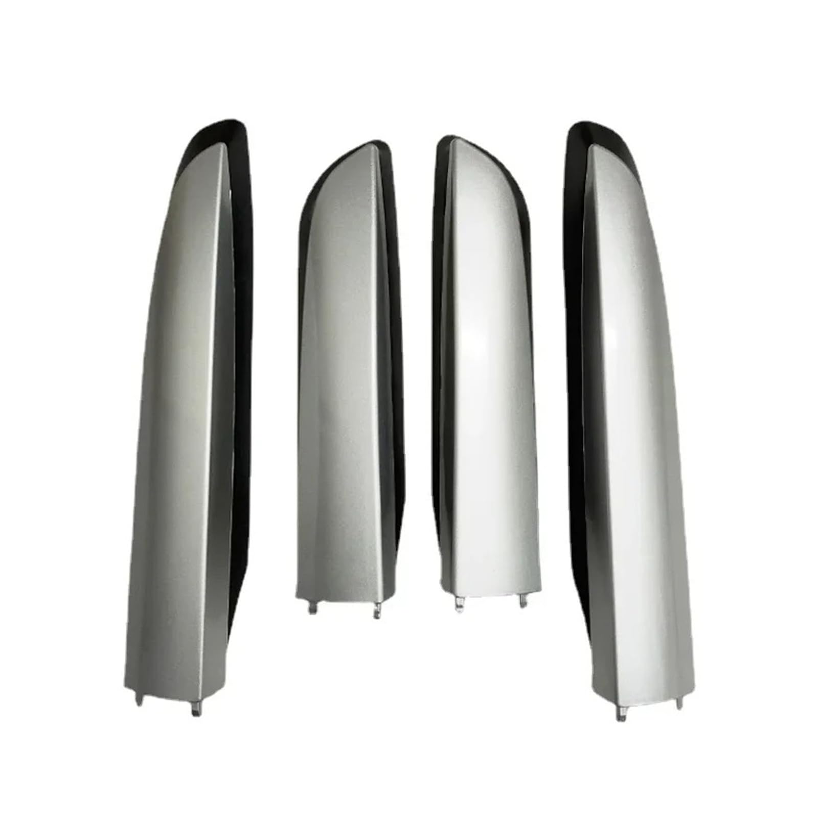 Dachgepäckträger Für Toyota Für RAV4 2014-2021 Silber Dach Rack Gepäck Bar Schiene Ende Shell Plasitc Abdeckung Dachgepäckträger Querträge(A Set) von Punxdda
