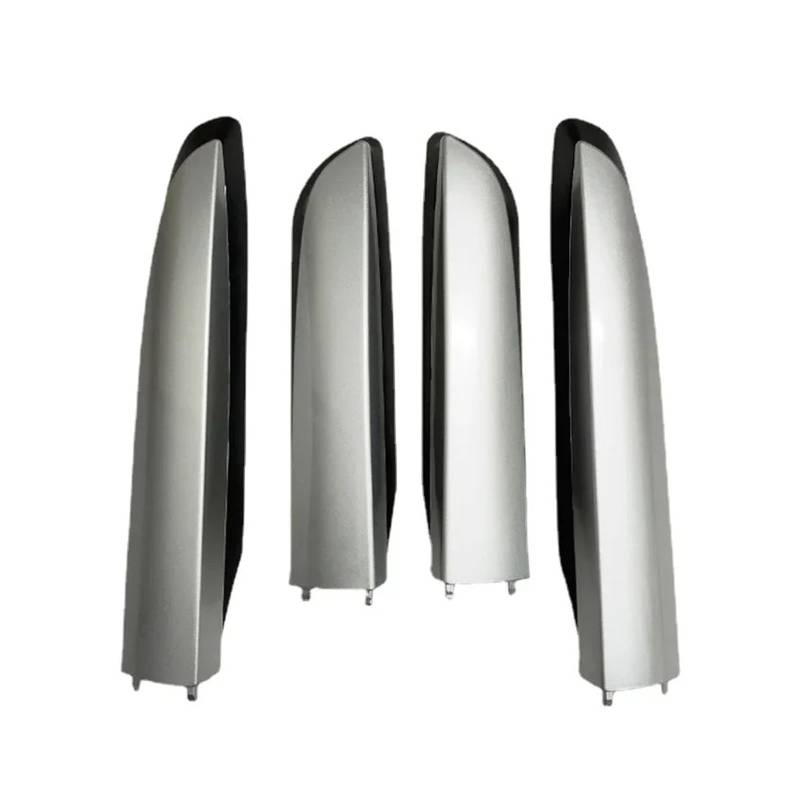 Dachgepäckträger Für Toyota Für RAV4 2014-2021 Silber Dach Rack Gepäck Bar Schiene Ende Shell Plasitc Abdeckung Dachgepäckträger Querträge(A Set) von Punxdda