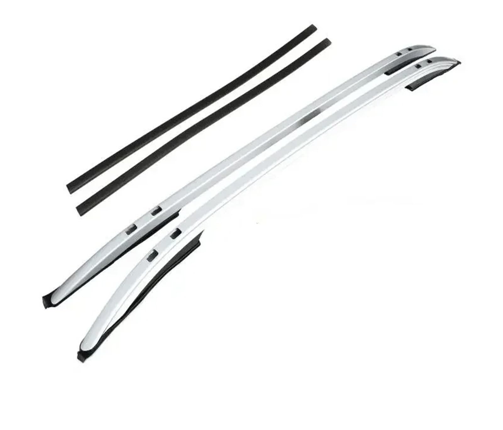 Dachgepäckträger Für Toyota Für RAV4 2019 2020 2021 2022 Dach Rack Schiene Gepäck Aluminium Legierung Dachgepäckträger Querträge(Silber) von Punxdda