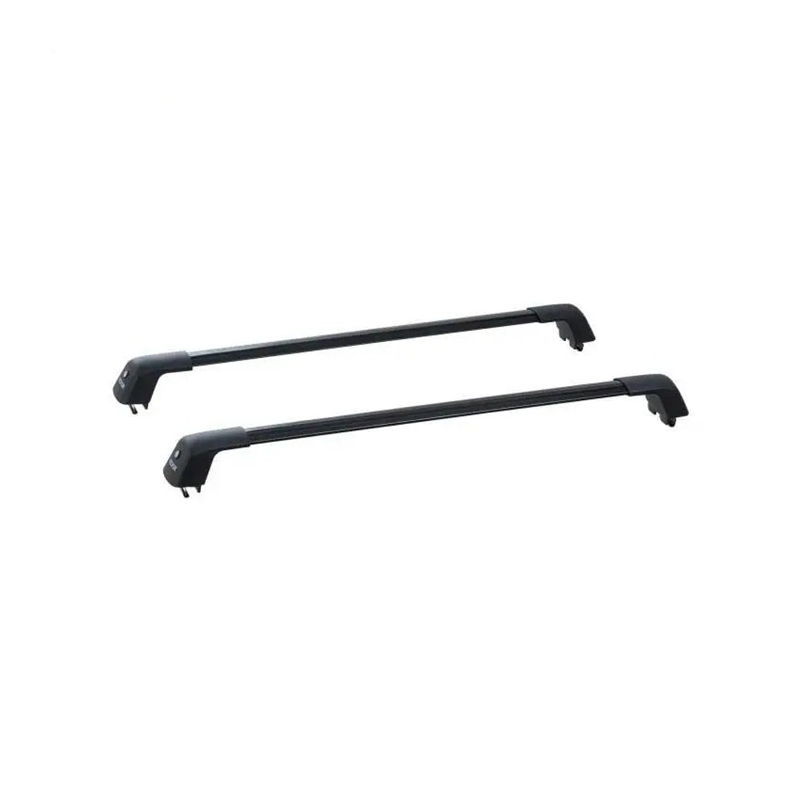 Dachgepäckträger Universal-Dachträgerstangen Aus Aluminium, Passend Für Geriffelte Seitenschiene Ohne Lücke, Verstellbare Querstange Mit Schloss Dachgepäckträger Querträge(135cm) von Punxdda