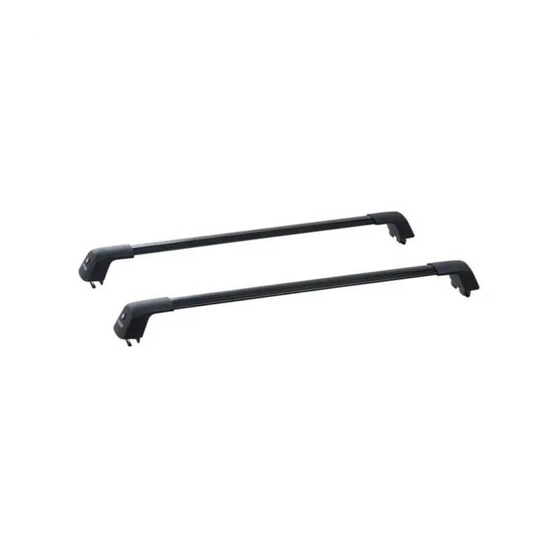 Dachgepäckträger Universal-Dachträgerstangen Aus Aluminium, Passend Für Geriffelte Seitenschiene Ohne Lücke, Verstellbare Querstange Mit Schloss Dachgepäckträger Querträge(135cm) von Punxdda