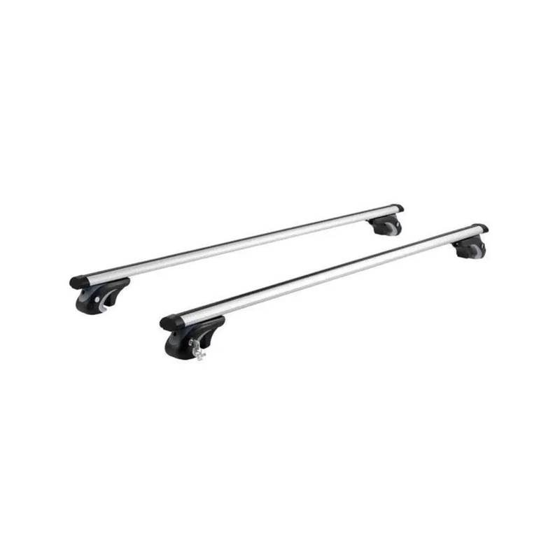 Dachgepäckträger Universelle Querträger Für Dachgepäckträger, Querträger Aus Aluminium Für Erhöhte Seitenschienen, Verstellbare Querträger Dachgepäckträger Querträge(123cm) von Punxdda