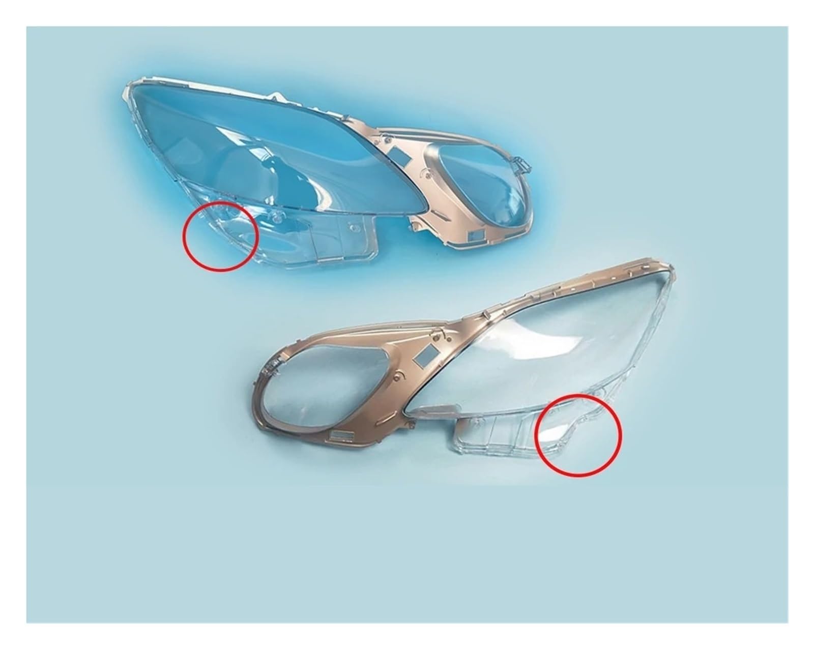 Scheinwerfer Shell Lampenschirm Für Lexus GS300 GS430 GS450 2006-2011 Kopf Licht Lampe Klar Shell Auto Scheinwerfer Transparent Objektiv Abdeckung Auto Scheinwerferabdeckung(Left and Right) von Punxdda