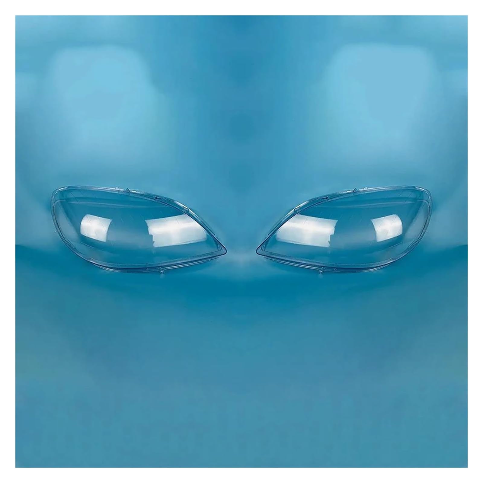 Scheinwerferglas Für Benz B-Klasse W245 B180 B200 2009-2011 Scheinwerfer Abdeckung Lampenschirm Transparent Lampenschirm Scheinwerfer Shell Scheinwerfer Streuscheibe(1 Pair) von Punxdda