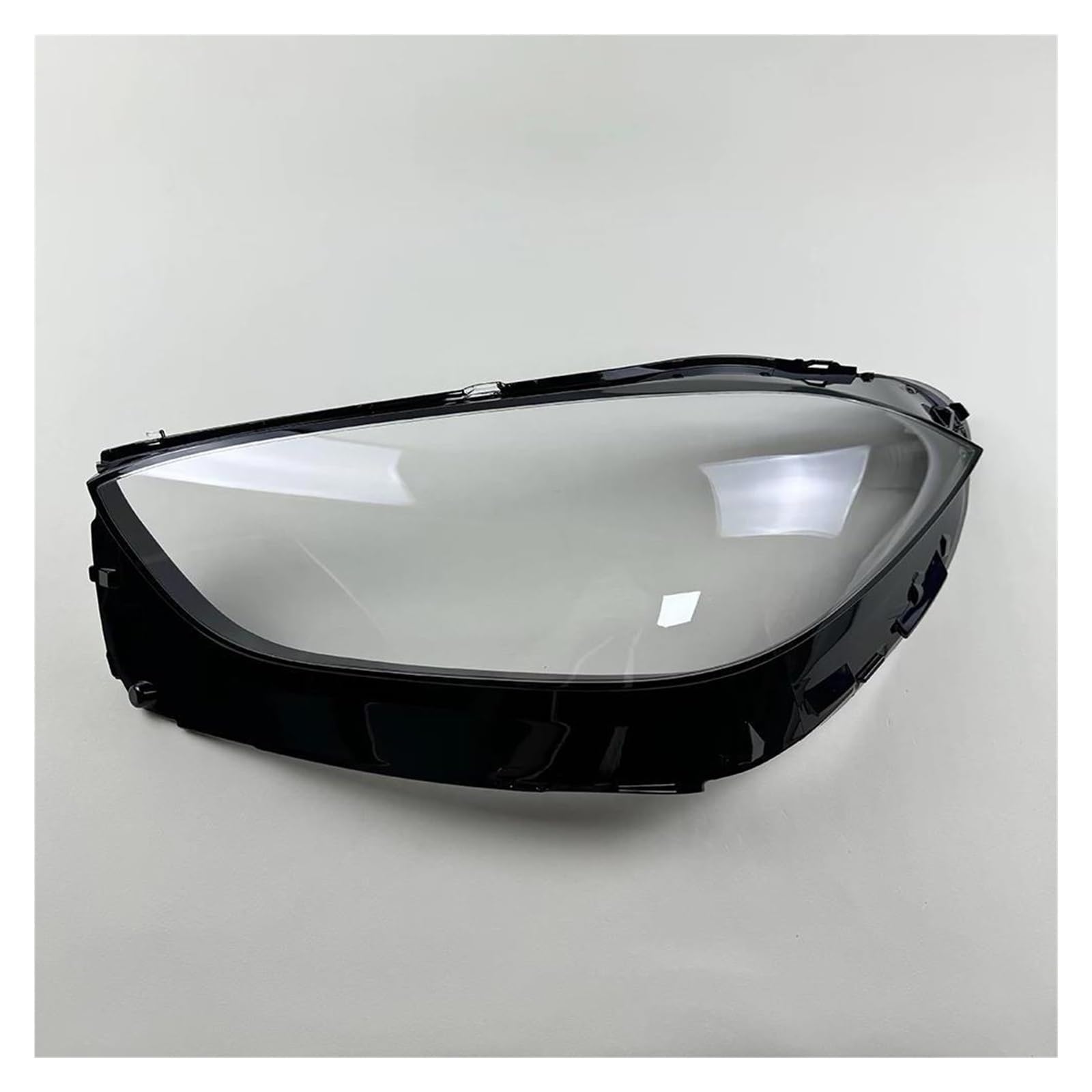 Scheinwerferglas Für Benz C-Klasse W206 2022 2023 2024 Auto Scheinwerfer Shell Transparent Lampenschirm Scheinwerfer Abdeckung Scheinwerfer Streuscheibe(Left) von Punxdda
