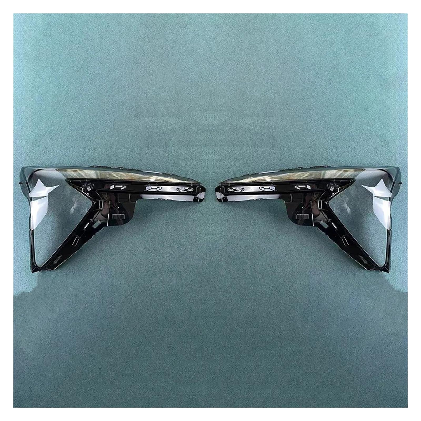 Scheinwerferglas Für Buick Lacrosse 2023 Frontscheinwerferabdeckung Transparenter Schatten Lampenschirm Scheinwerferschale Scheinwerfer Streuscheibe(1 Pair) von Punxdda