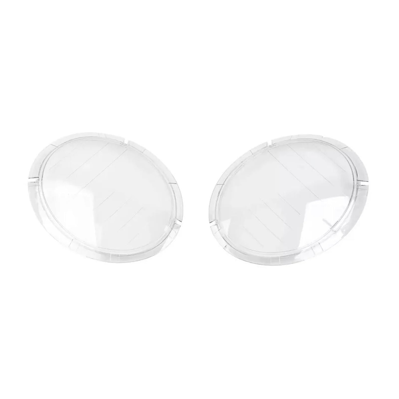 Scheinwerferglas Für Für Mini Für Cooper R50 R52 R53 2001-2006 Links Rechts Auto Scheinwerfer Klare Linse Lampenschirm Shell Abdeckung Scheinwerfer Streuscheibe(Pair) von Punxdda