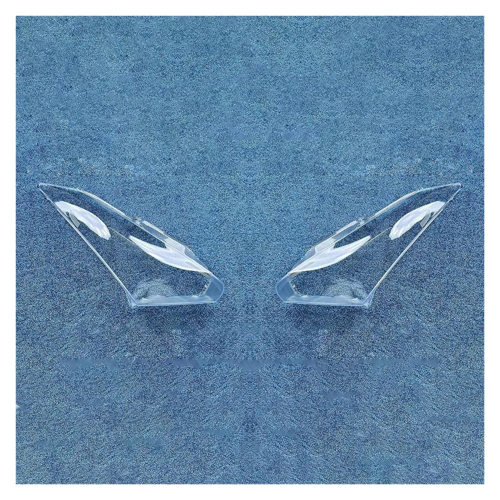 Scheinwerferglas Für Nissan Für GTR 2009-2017 Transparente Scheinwerfer Abdeckung Lampenschirm Shell Scheinwerfer Gehäuse Langlebig Scheinwerfer Streuscheibe(1 Pair) von Punxdda