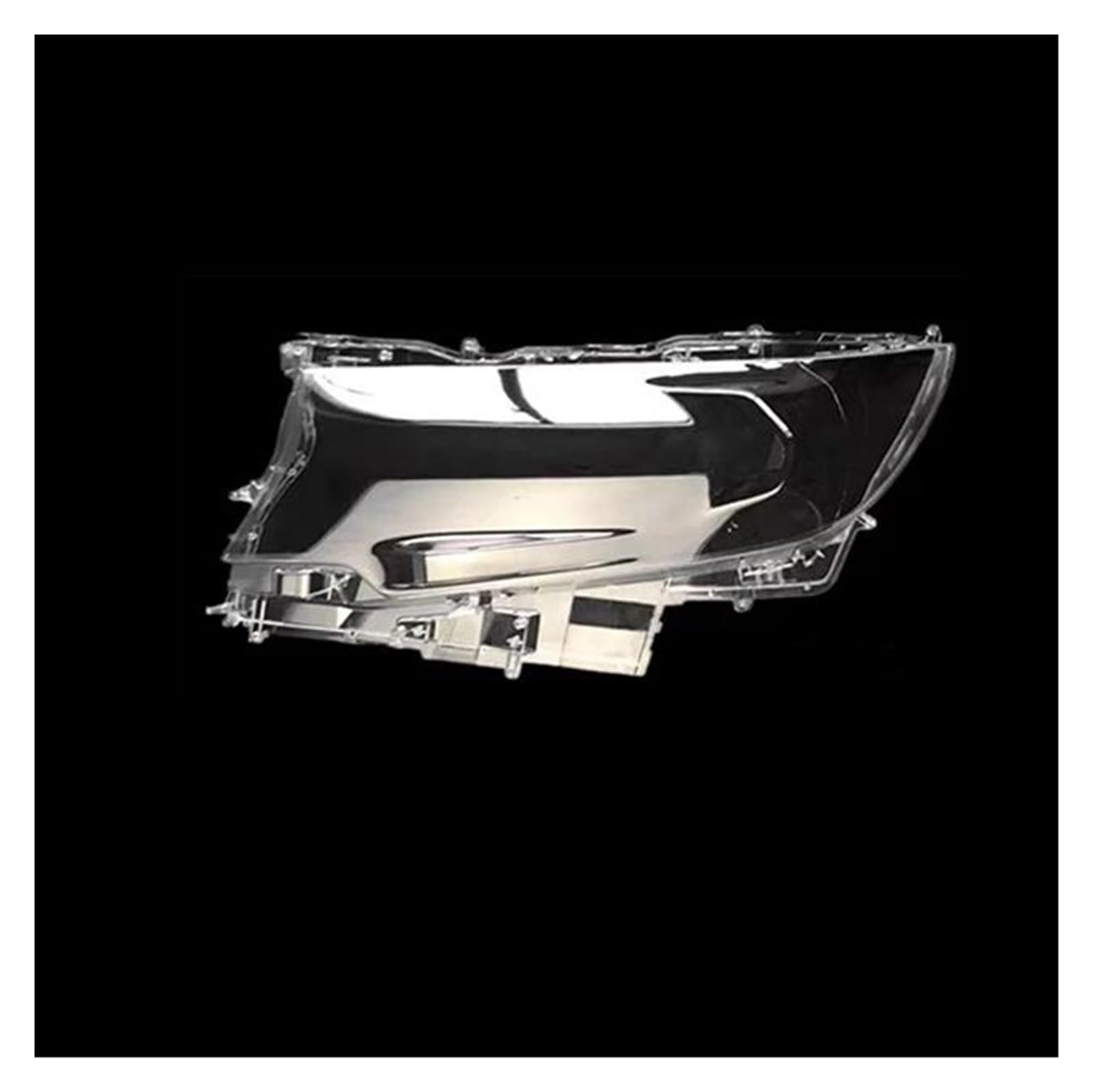 Scheinwerferglas Für Toyota Prado 2017-2019 Auto Front Scheinwerfer Abdeckung Scheinwerfer Shell Transparent Glas Lampenschirm Scheinwerfer Streuscheibe(Left and Right) von Punxdda