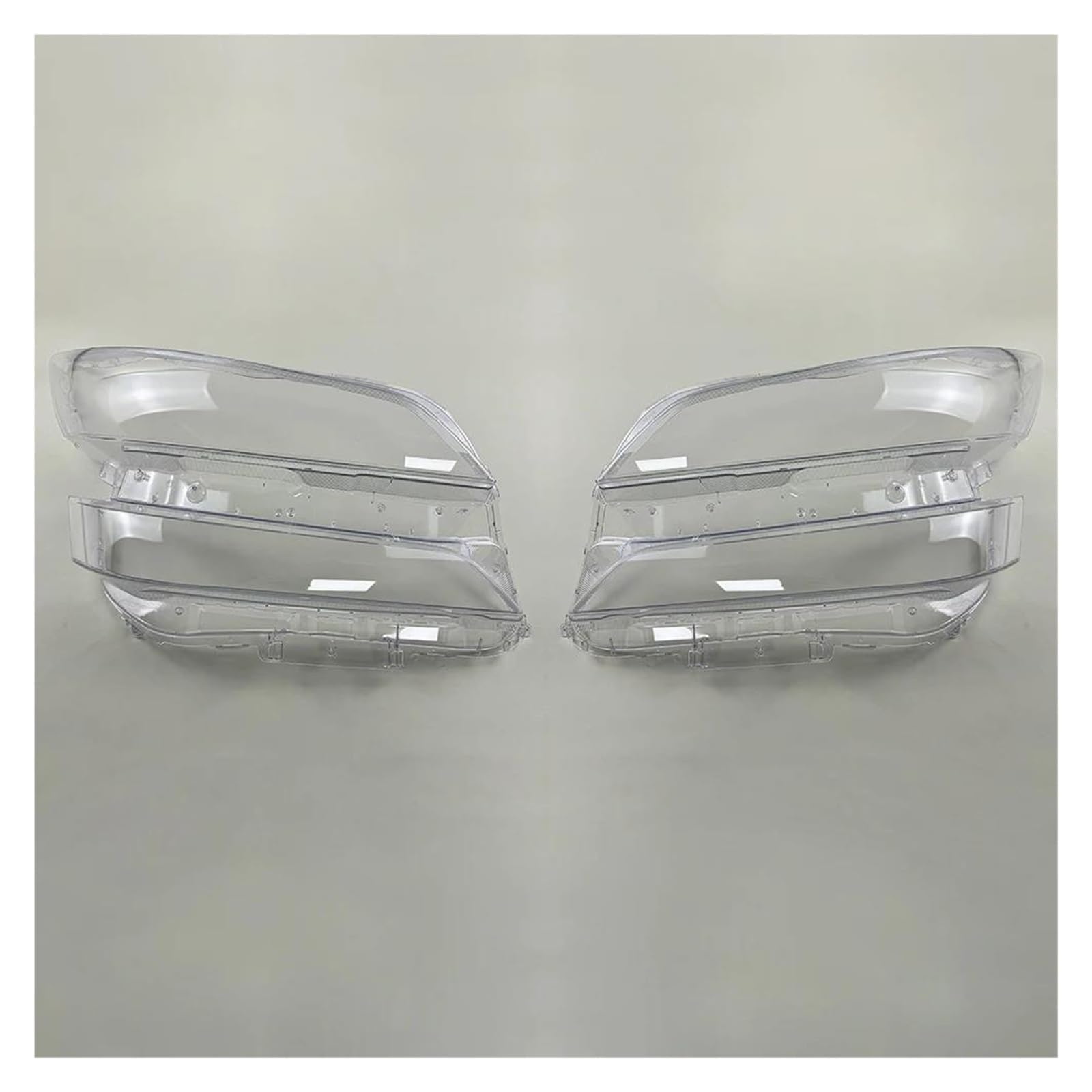 Scheinwerferglas Für Toyota Vellfire 2015 2016 2017 Scheinwerfer Shell Transparent Scheinwerfer Abdeckung Lampe Schatten Lampenschirm Scheinwerfer Streuscheibe(1 Pair) von Punxdda