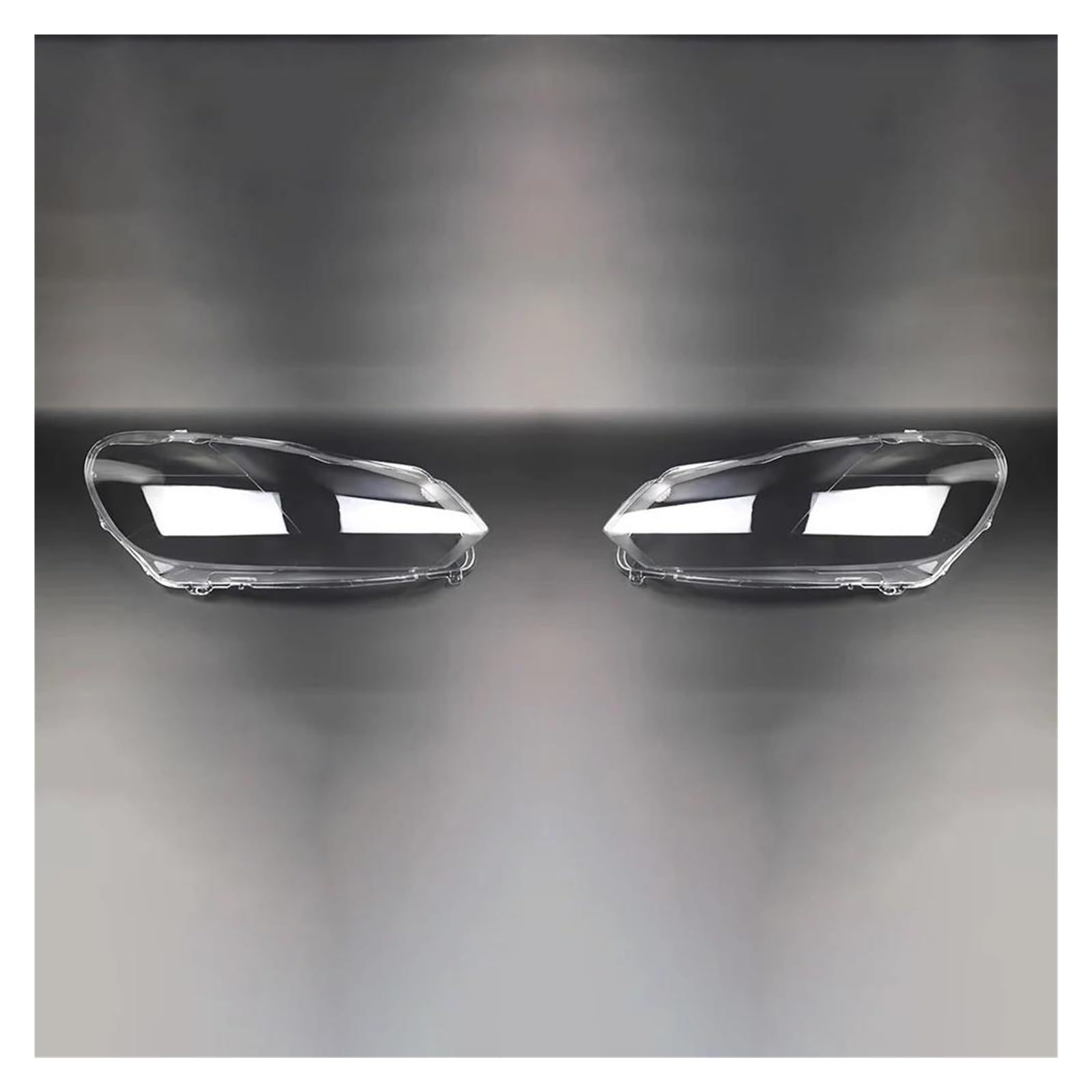 Scheinwerferglas Für VW Für Golf 6 2010-2013 Scheinwerferabdeckung Transparenter Scheinwerfer Scheinwerfer Streuscheibe(1 Pair) von Punxdda