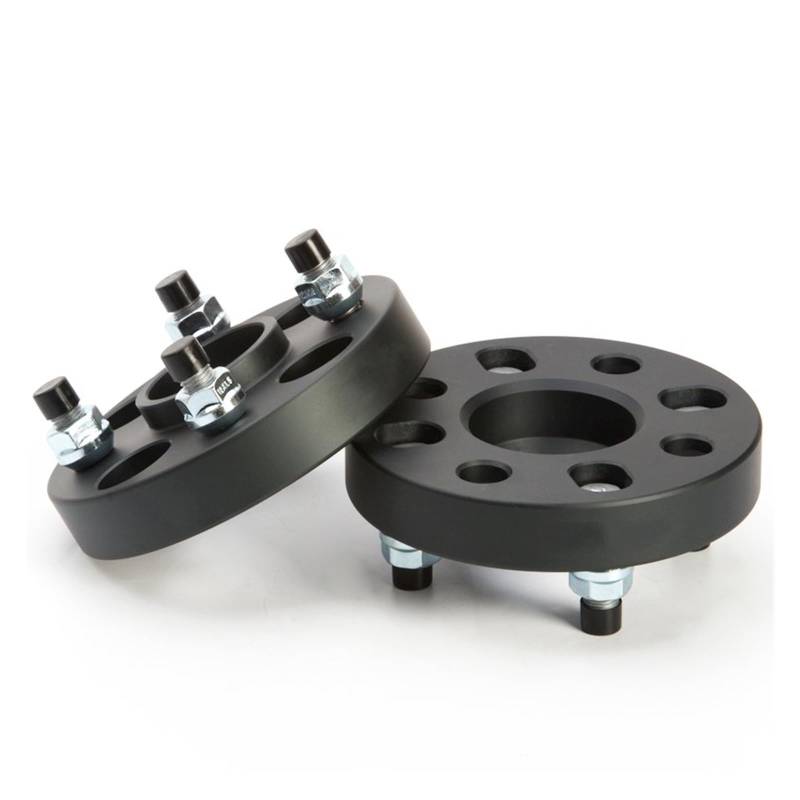Spürverbreiterung 2 Stück 20/25/30/35/40 Mm Spurverbreiterungen Umrüstadapter PCD 4x100 Bis 4x108 4x110 4x114.3 4x98 Distanzscheibe Räder(2PCS 25mm Black) von Punxdda