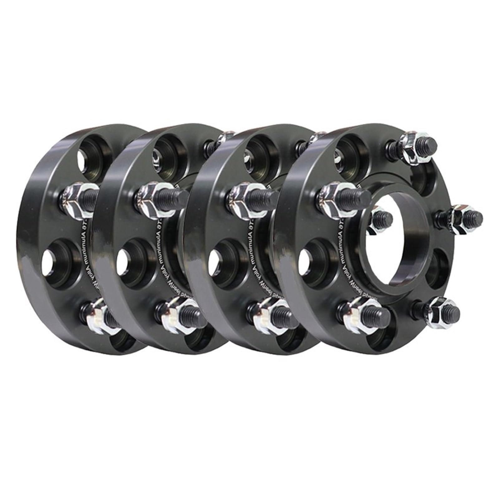 Spürverbreiterung 4 Stück 15/20/25/30/35 Mm PCD 5 X 114.3 CB 64.1 Mm M12 X 1.5 Spurverbreiterungsadapter 5 Lug Anzug Distanzscheibe Räder(4pcs 7075 30mm) von Punxdda