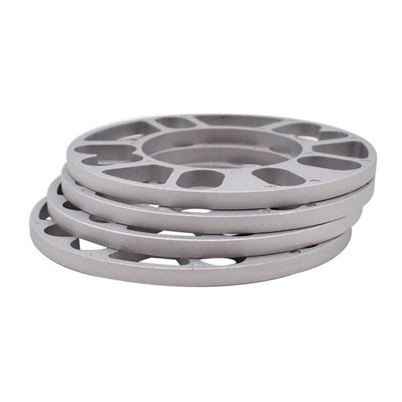 Spürverbreiterung 4 Stück 3 Mm 5 Mm 8 Mm 10 Mm Universal-Aluminiumlegierung Auto-Rad-Reifen-Distanzscheiben-Set Distanzscheibe Räder(8mm) von Punxdda
