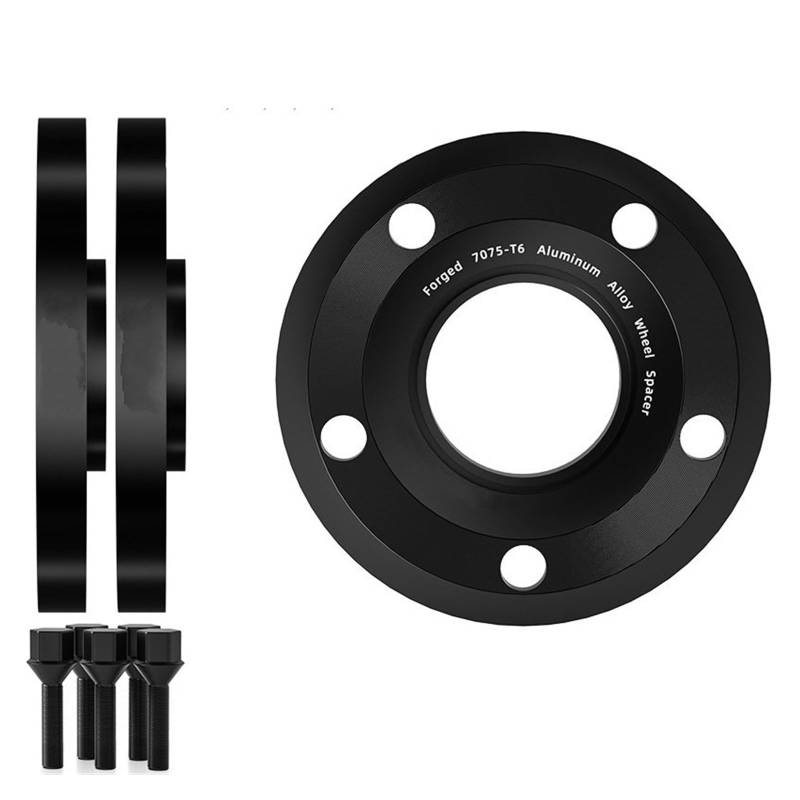 Spürverbreiterung Für Alfa Für Romeo Für Stelvio 2/4PCS 5x11 0 65.1 M14x1.5 Flansch Platte T6-7075 Spurverbreiterungen Nabe Verbreitert Adapter Distanzscheibe Räder(4pcs 15mm-AD) von Punxdda