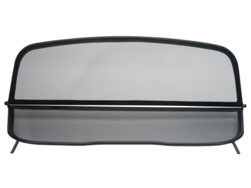 PureWind Windschott kompatibel mit Audi A4 Cabrio Typ B6 & B7 Baujahr 2002-2009 (Schwarz) – Windschott Universal mit Schnellverschluss ohne Tasche von PureWind