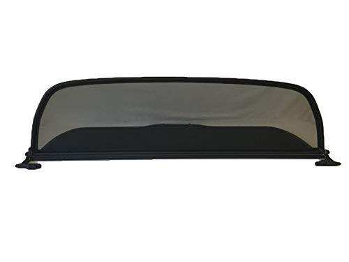 PureWind Windschott kompatibel mit Ford Focus II Baujahr 2006-2010 (Schwarz) - Windschott Universal mit Schnellverschluss von PureWind