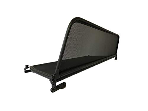 PureWind Windschott kompatibel mit Opel Cascada Baujahr 2013-2018 (Schwarz) – Windschott Universal mit Schnellverschluss inkl. Tasche von PureWind