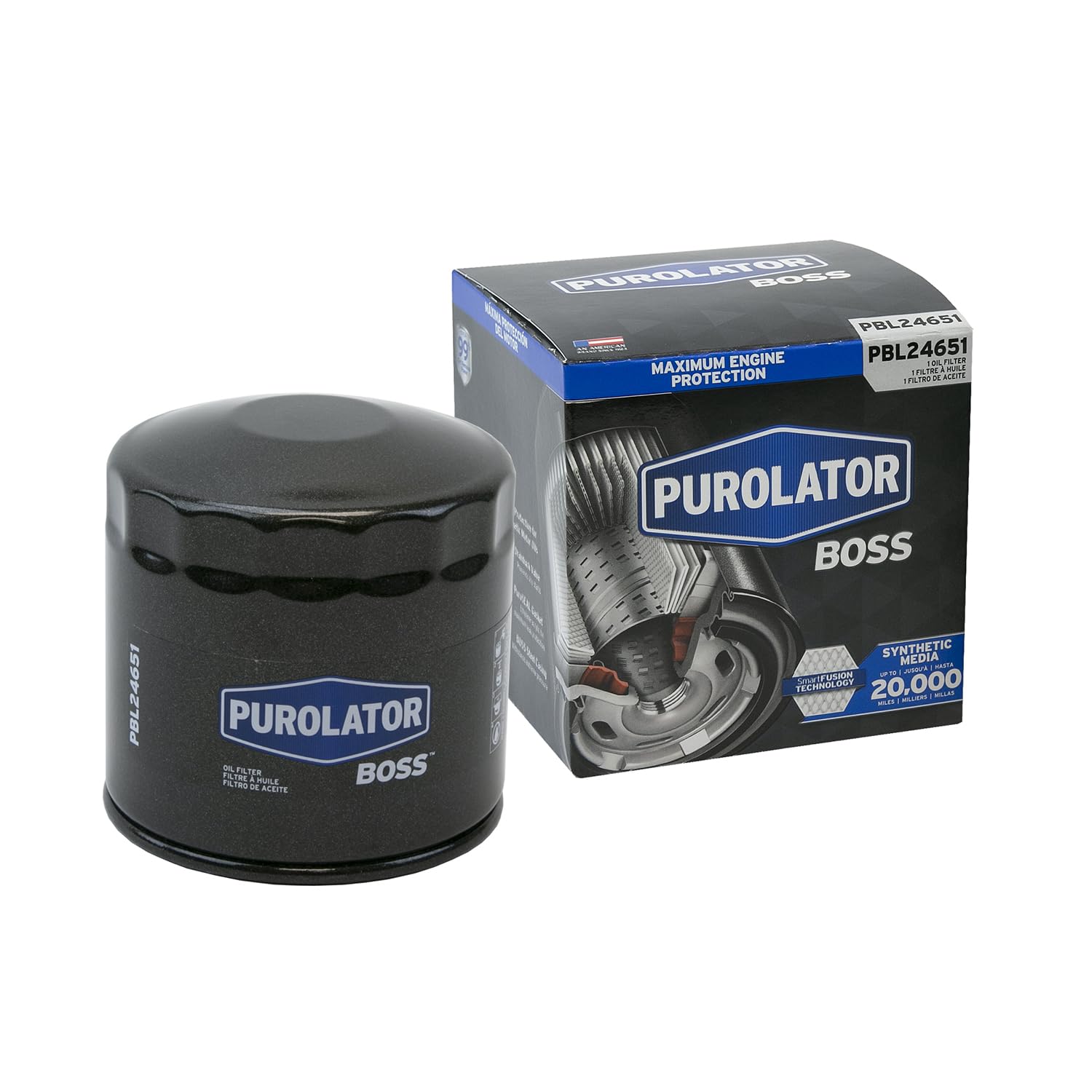 Purolator PBL24651 PurolatorBOSS Maximaler Motorschutz Spin On Ölfilter von Purolator
