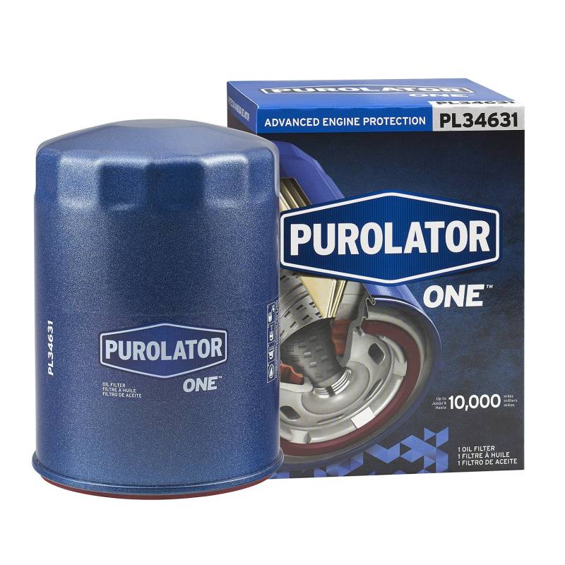 Purolator PL34631 ONE Advanced Motorschutz Spin On Ölfilter Blau, Einzelfilter von Purolator