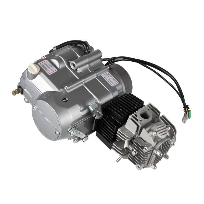 125ccm 4-Takt Motor, 4 Gang Motor Dirtbike Pitbike Cross Kick Start Einzylinder Engine mit Luftkühlung und CDI-Zündsystem für Dirt Bike Motorcycle CRF50 und Viele Andere Modelle von PurpleMinder