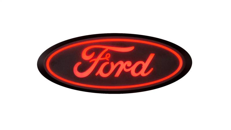 Putco 92751 2017-2019 Ford Super Duty Heck-Emblem, rot von Putco
