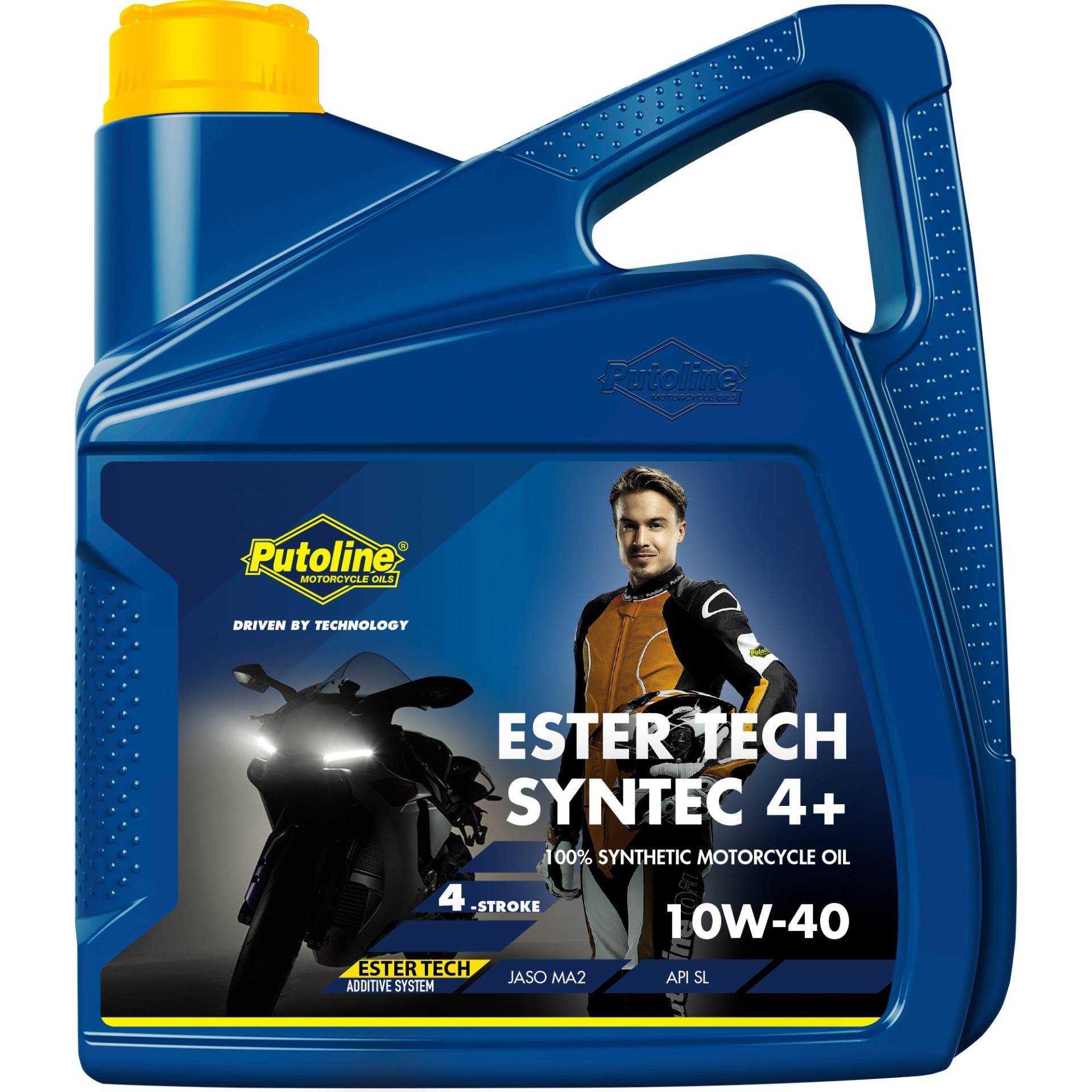Putoline 70625 Motoröl Ester Tech Syntec 4+ 10W-40 4L von Putoline