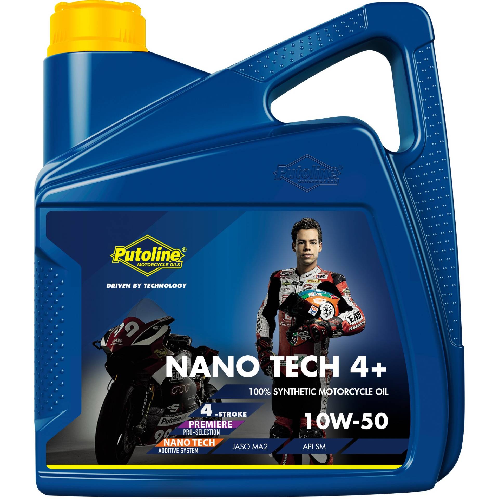 Putoline 74011 Motoröl Nano Tech 4+ 10W-50 4L von Putoline