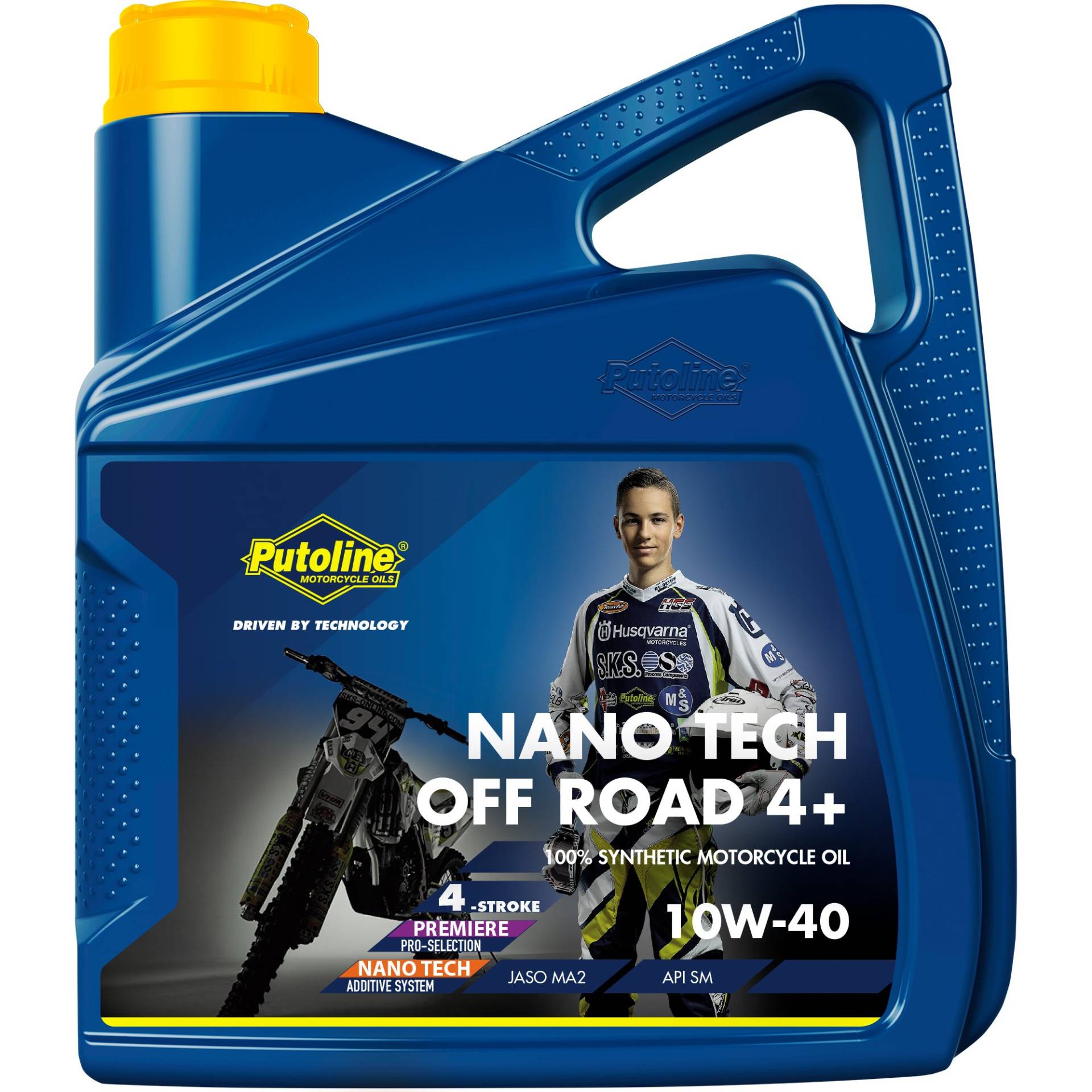 Putoline 74021 Motoröl Nano Tech Off Road 4+ 10W-40 4L von Putoline