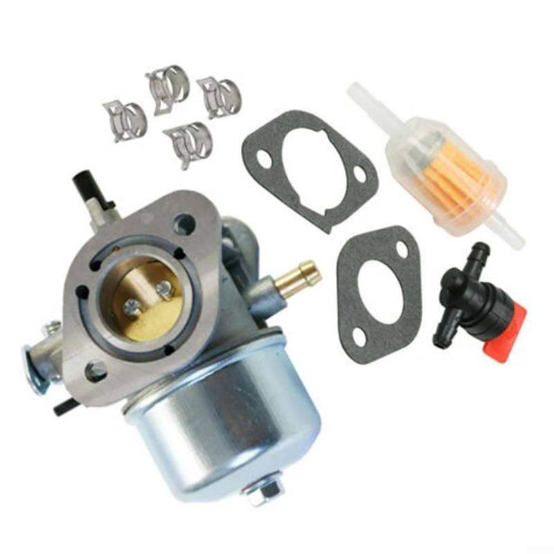 Puupaa Vergaser-Kit für Kawasaki FH430V FS481V Rasenmäher Motor, Ersatz 15003-7047 15003-7061 von Puupaa