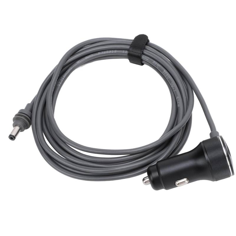Pwshymi 1 STÜCK DC-Autostromkabel Plug and Play, DC Zum Zigarettenanzünder mit Anti-Interferenz-Technologie für den Satellitenanschluss, Autostromversorgungskabel (4m) von Pwshymi