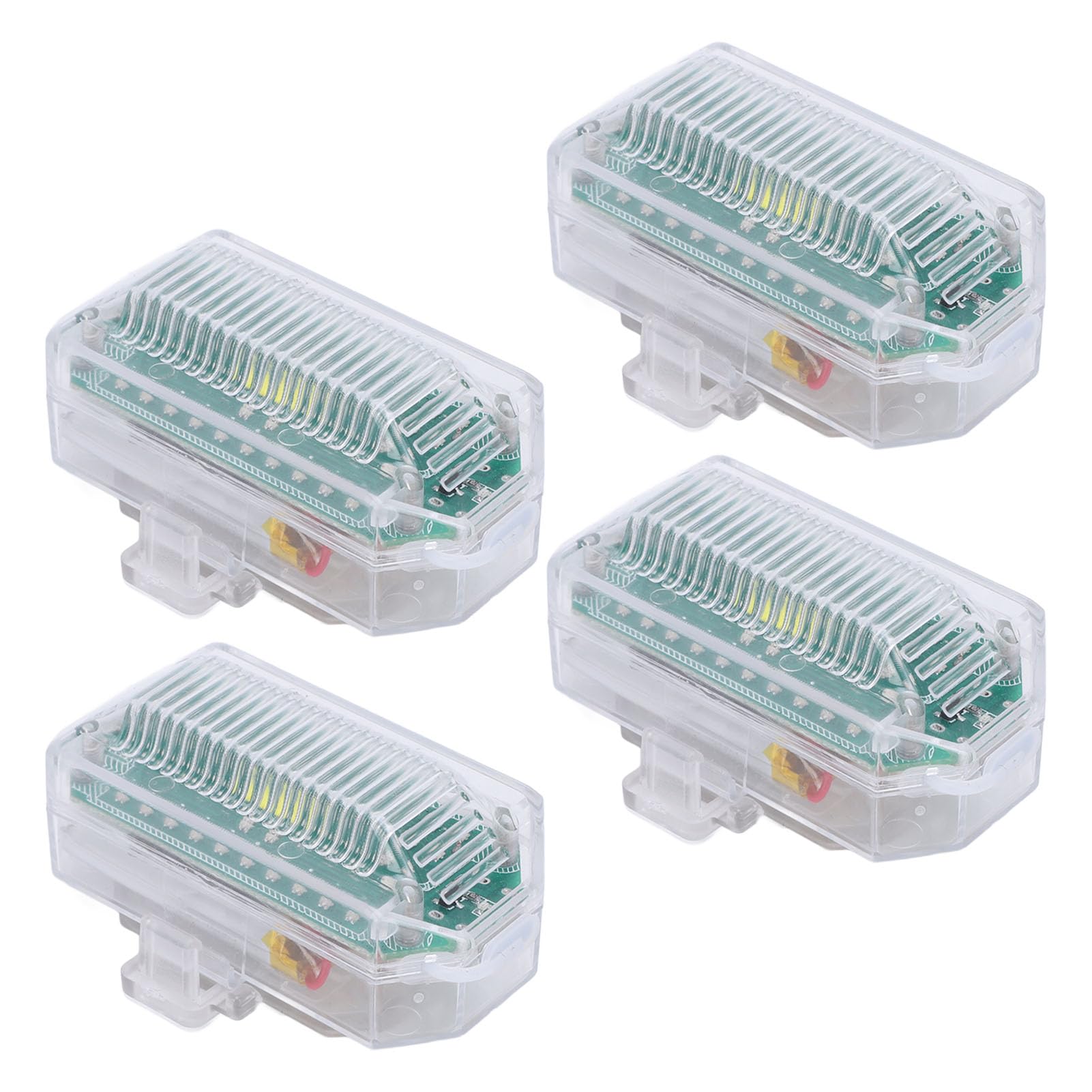 Pwshymi 4PCS Strobe Light mit LED RGB 7 Farben, 1000mAh Wiederaufladbare Fernbedienung für die Dekoration Im Freien, Nachtlauf Pwshymi 4PCS Strobe Light mit LED RGB 7 Farben, 1000mAh Wiederaufladbare Fernbedienung für die Dekoration Im Freien, Nachtlauf von Pwshymi
