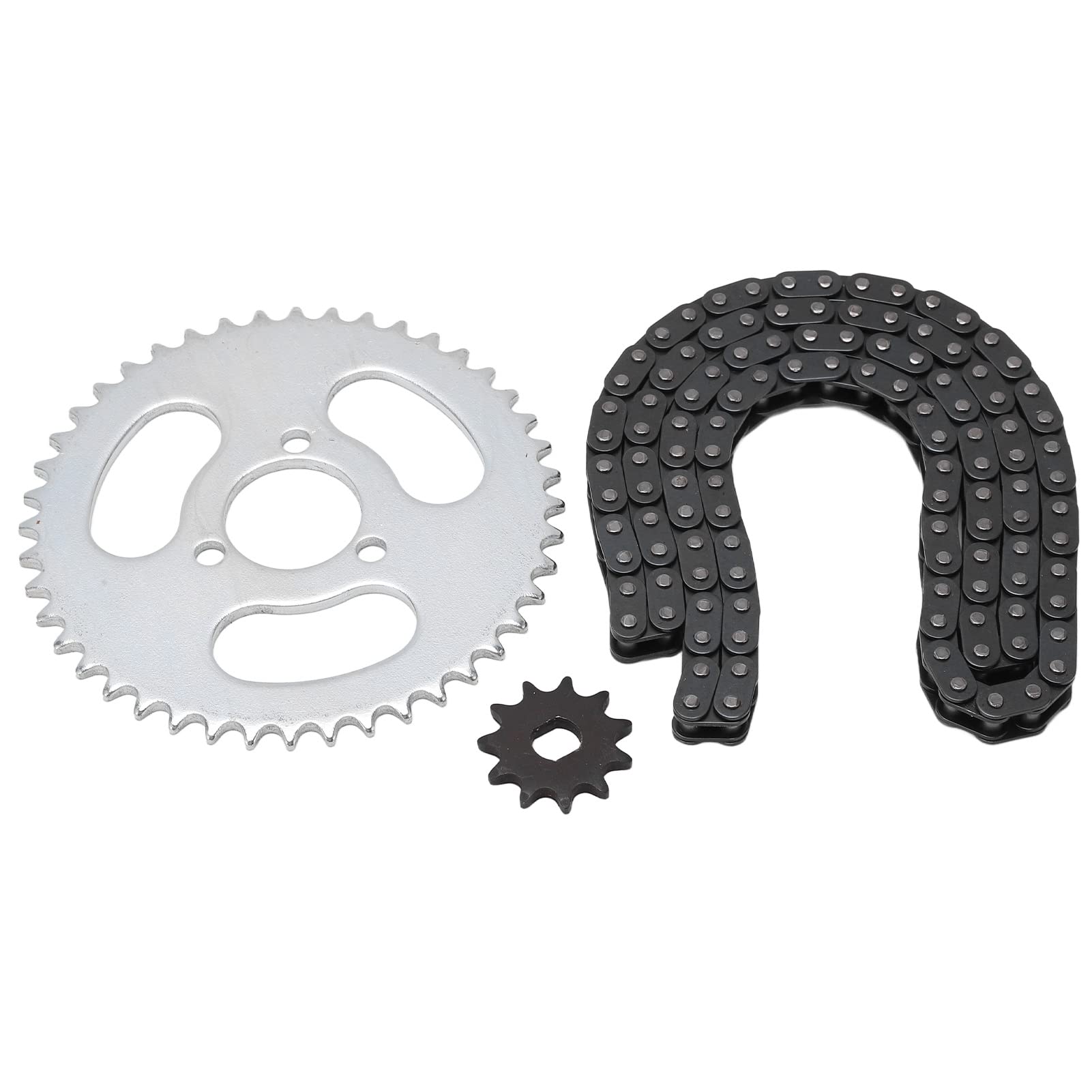 Pwshymi T8F Kettenrad-Set, T8F Getriebeketten-Set, langlebiger Stahl, hohe Leistung, modifizierter Ersatz für Karts Pwshymi T8F Kettenrad-Set, T8F Getriebeketten-Set, langlebiger Stahl, hohe Leistung, modifizierter Ersatz für Karts von Pwshymi